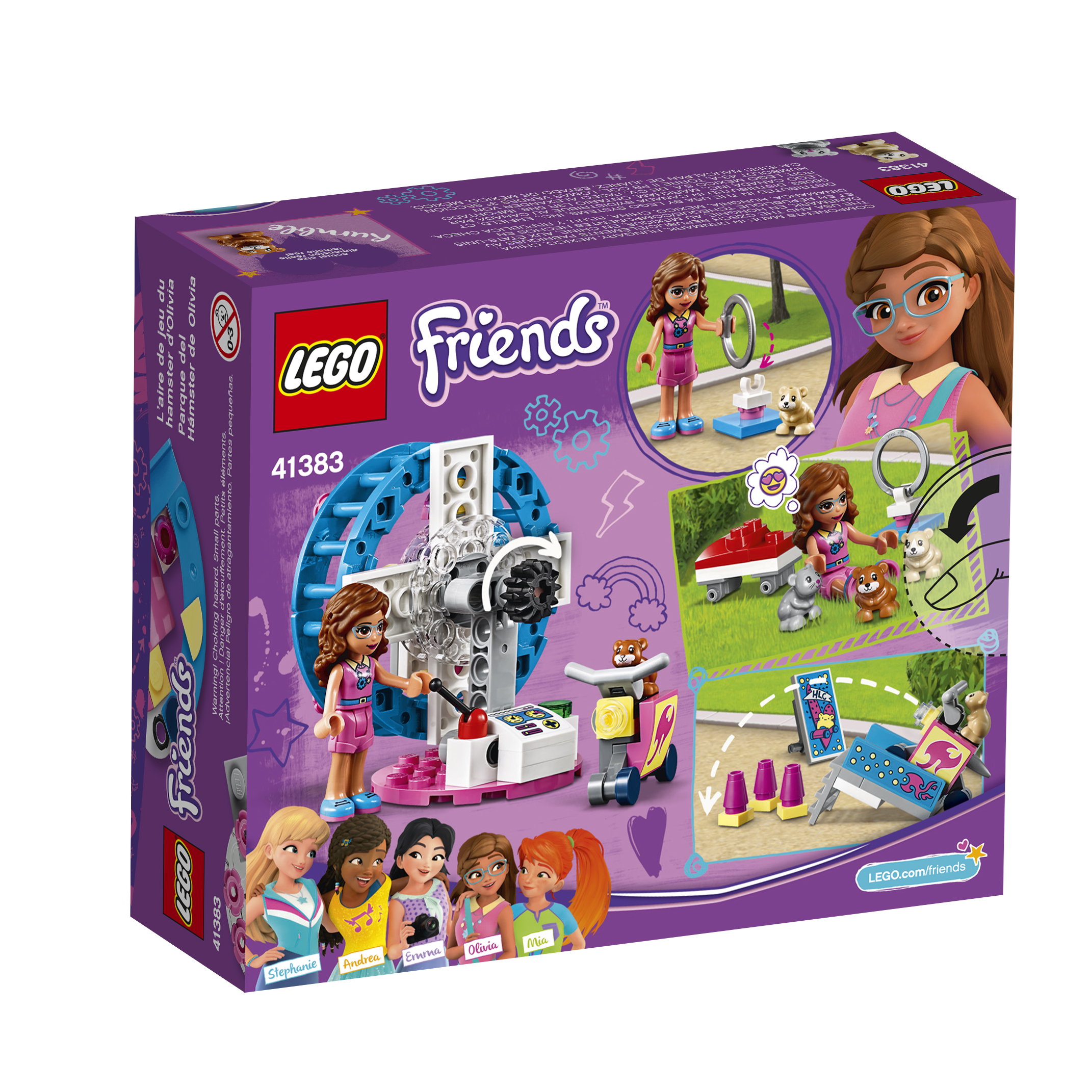 LEGO Friends Olivia's Hamster Playground 41383 9 (81 Pieces) - image 6 of 8