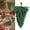 Green #01, variant on Christmas Wreath Base Artificial Upside Down Tree Shape Teardrop Swag PVC Christmas Decorations for Front Door Wall Window
