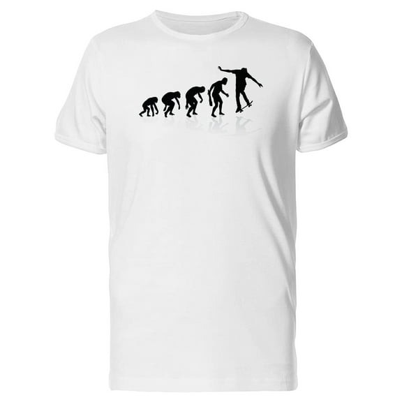 Evolution Of Skateboarder Tee Men's - Men T-Shirt, Small