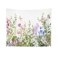 thumbnail image 1 of Tapiz de pared con flores, hojas y mariposas, 150 x 100 cm, microtela, 1 of 3