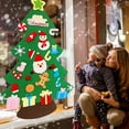 thumbnail image 2 of DEBGFS Felt Christmas Tree Craft Kit (27 Pieces), 2 of 6