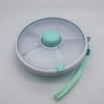 thumbnail image 5 of Clearance Sale!Snack With Hand Strap Rotating Storage Covered Snack Box Portable Melon Candy Seed Storage Box For Children Snack Container, 5 of 5