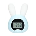 thumbnail image 2 of Reloj despertador de tiempo de dibujos animados lindo conejo - azul Xemadio 2035772-2, 2 of 8