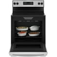 thumbnail image 4 of Ge Jbs60k 30" Wide 5.3 Cu. Ft. Free Standing Electric Range - Stainless Steel, 4 of 5