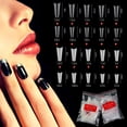 thumbnail image 2 of Version Pointe Plissée Ongle Bâton Faux Ongles Court Pleine Pointe Non-, 2 of 8