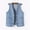 Light Blue, variant on Women's Denim Vest Women's Short Everything Slim Fit Korean Version Jacket Vest Womens plus Fall Jacket Ski Ware for Woman Women's Wool Vest Cropped Fringe Vest Utility Vest Women Long down Vest
