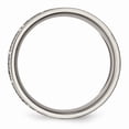 thumbnail image 2 of Titanium Flat 8mm Laser Design Polished Band Size: 7; for Adults and Teens; for Women and Men, 2 of 7