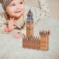 thumbnail image 2 of 1 juego de rompecabezas 3D del Big Ben, interesante rompecabezas 3D para armar, rompecabezas de papel con edificios famosos., 2 of 7