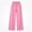 Pink, variant on ITSAME Girls Wide Leg Sweatpants Ruffle Elastic Waist Loose Fit with Pockets Fall Winter Warm Casual Pants Size 14