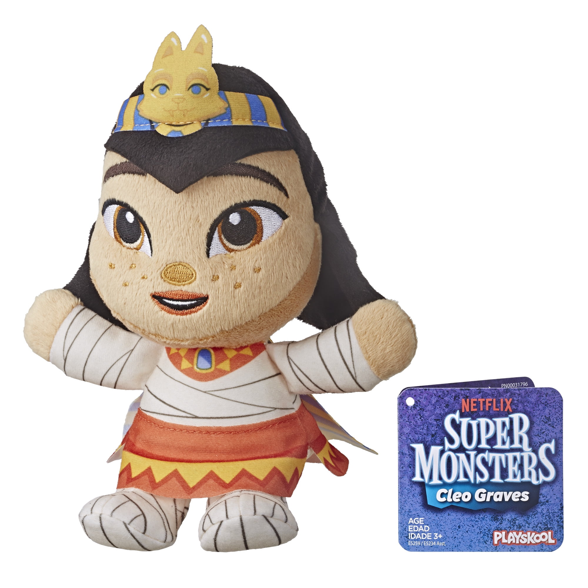 Netflix Super Monsters Cleo Graves Plush Toy, Ages and up