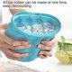 thumbnail image 5 of Ice Cube Maker Silicone Bucket Mold and Storage Container, Portable 2 in 1 Ice Cube Machine, Small Ice Container, 5 of 5