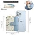 thumbnail image 2 of GAEKEAO Small Wallet for Women RFID Blocking Slim Bifold Floral Leather Card Holder with Zipper Pocket ID Window, 2 of 10