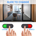 thumbnail image 4 of Privacy Slider Door Sign Vacant Occupied Sign Restroom Privacy Sign Slide Door Indicator, 4 of 5