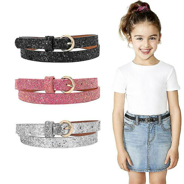 Girls glitter belt hotsell