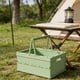 thumbnail image 5 of CaiYueKe Foldable Storage Box with Handle, Portable Organizer Basket for Home Camping Picnics, Collapsible Plastic Container for Toys Snacks Outdoor Gear, Multi-Purpose Ventilated Storage Bin, 5 of 7