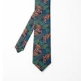 thumbnail image 2 of Necktie, Tropical Forest Hawaiian Art, 3.7", Dark Grey Multicolor, by Ambesonne, 2 of 4