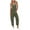 Army Green#25-2, variant on pstuiky Pants for Women Solid Color Plus Size Adjustable Cuffs Elastic Waist Sweatpants Casual Baggy for Running Sports Long Pants with Three Pockets Dark Gray S