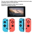 thumbnail image 2 of LHCER Manette de Jeu Sans Fil Gauche et Droite Manette Joypad Télécommande pour Console Switch, Manette pour Switch, Manette de Jeu, 2 of 8