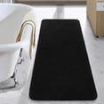 thumbnail image 1 of Alfombra de baño LOCHAS, alfombra de baño Runner, 60 x 120 cm, color negro, 1 of 6