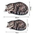 thumbnail image 5 of Joernso Door Mats Decorative Animal Shape Washable Adorable Sleeping Cat Doormat for Entryway, 5 of 8