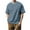 123# Light Blue, variant on Men's Loose T-Shirts Trendy Casual Striped Round Neck Short Sleeve Basic Tees 2024 Black XL