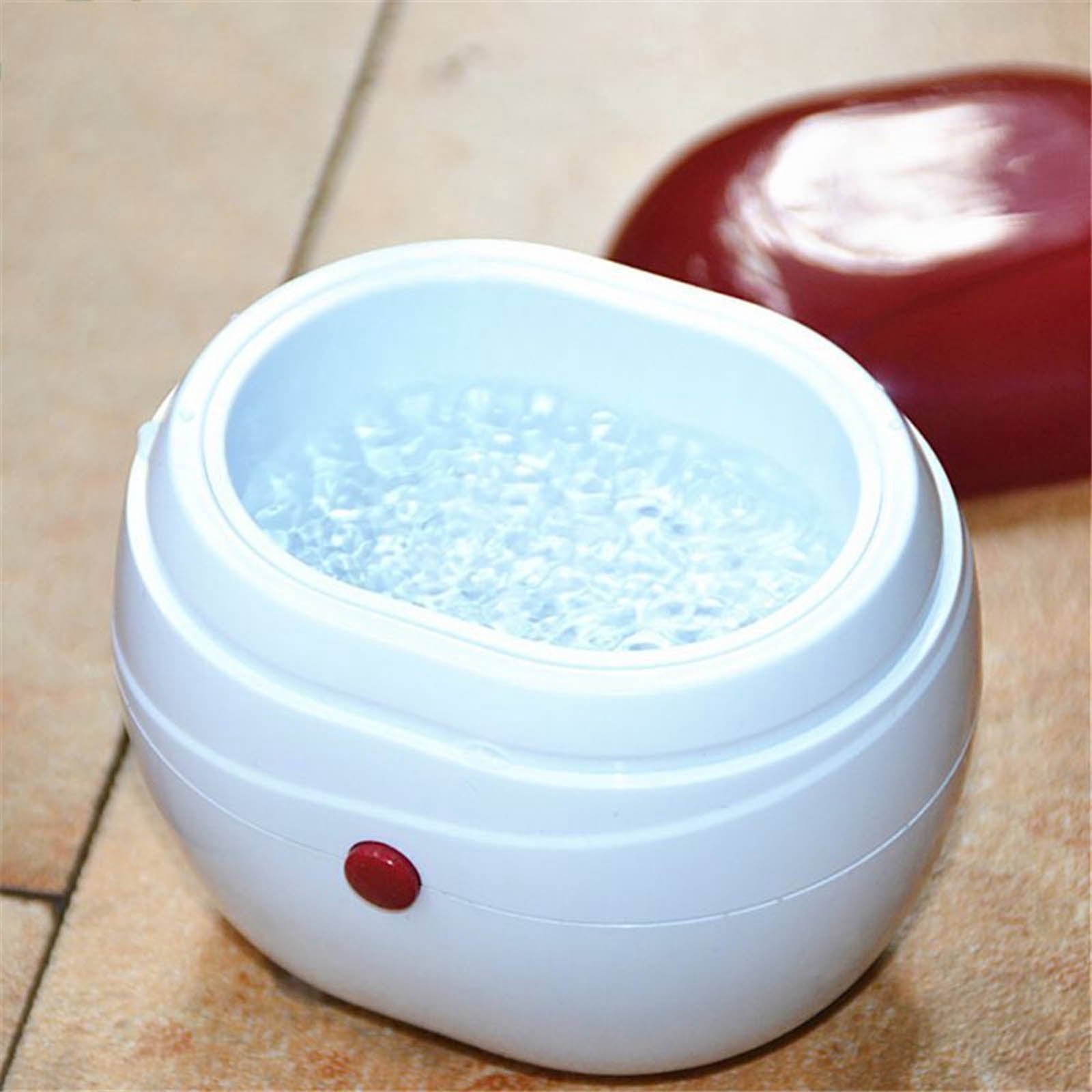 Jewelry Cleaning Machine Small Jewelry Cleaning Machine Battery Powered Efficient Cleaning Used To Clean Jewelry Dentures Glasses Kitchen Brushes Cleaning Products for Home Soap Dispensing Dish Brush