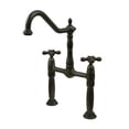 thumbnail image 2 of Kingston Brass Victorian Two Handle Vessel Sink Faucet, 2 of 3