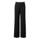 thumbnail image 5 of Pantalones acampanados de gasa de cintura alta para mujer: parte trasera elástica, cremallera lateral, tejido fluido, para bodas y cócteles, 5 of 6