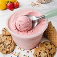 thumbnail image 4 of Cook With Color Ice Cream Scoop, Professional Quality for Hard Frozen Desserts, Dishwasher Safe, Sage, 4 of 6