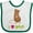 White and Green, variant on Inktastic I Love Rats Boys or Girls Baby Bib
