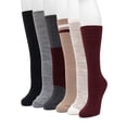 thumbnail image 3 of MUK LUKS Women's Fluffy Dream Tall Boot Socks, 6-Pack, OSFM, 3 of 6