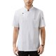 thumbnail image 1 of Cocinero de algodón Uniforme de manga corta Cocina de verano delantal Botones Trajes cómodos Camisas para hombres Suministros para hombres para restaurante L Eigraketly LF000328-02, 1 of 7