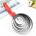 thumbnail image 3 of Ruiboury Stainless Steel Itching Brush Easy To Easy To Clean Red Made With Stainless red 5 circles, 3 of 6