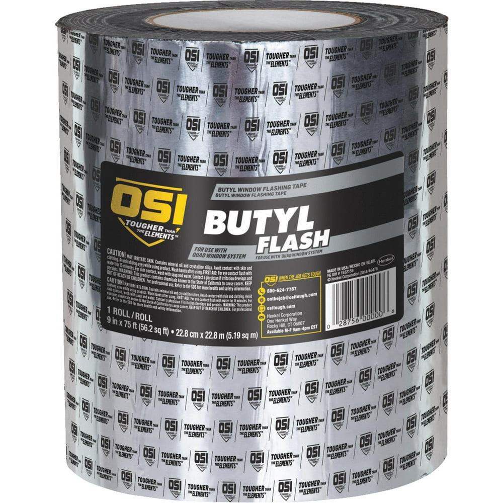 Henkel Consumer Adhesives Tape Flash 9Inx75Ft Butyl 1532160 Walmart