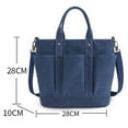 thumbnail image 3 of Jierger Ladies Fashion Shoulder Bag Handbag Fashion Large Capacity Shoulder Bag Small Square Bag for Women Shoulder Purses and Handbags for Men Women Travel Work Outdoor, 3 of 5