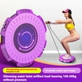 thumbnail image 3 of Fitness Massage Waist Twisting Board with Pull Rope for Core Training and Abdominal Exercise Waist Twister for Compact and Portable Exercise Machine for All Ages, 3 of 7