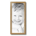 thumbnail image 2 of ArtToFrames 8x18" Gold with Star Picture Frame, Gold Wood Poster Frame, with Regular Glass and Foam Backing 3/16 inch (FBPL-4755), 2 of 7