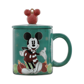Forever 21 Women's Disney Mickey Mouse Ceramic Mug in White | Holiday / Christmas Clothing + Accessories | F21