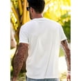 thumbnail image 2 of Men's Versatile T-shirt, Men's High-end Men's Fashion Casual Printed Short Sleeve Trendy Top, 2 of 8
