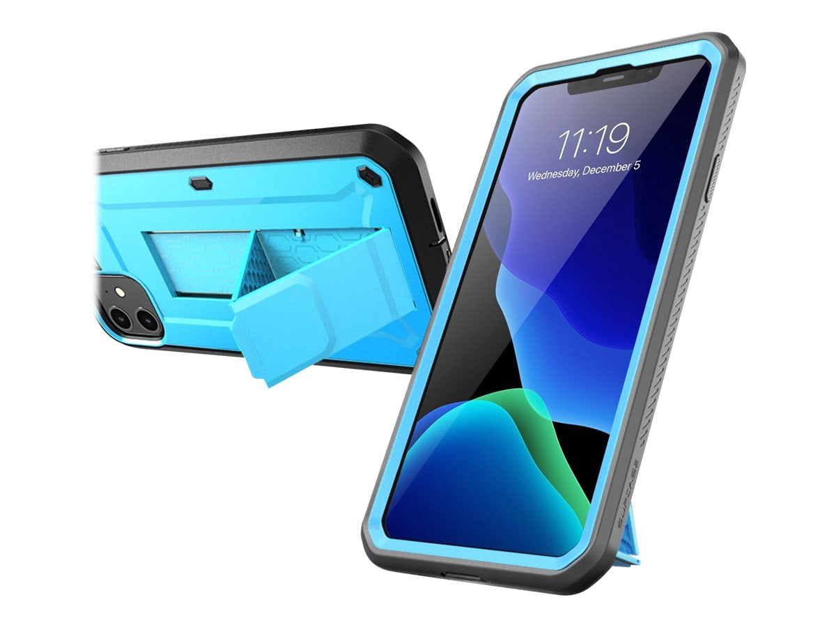 SupCase Unicorn Beetle Pro - Protective case for cell phone - rugged - polycarbonate, thermoplastic polyurethane (TPU) - blue - 6.1" - for Apple iPhone 11