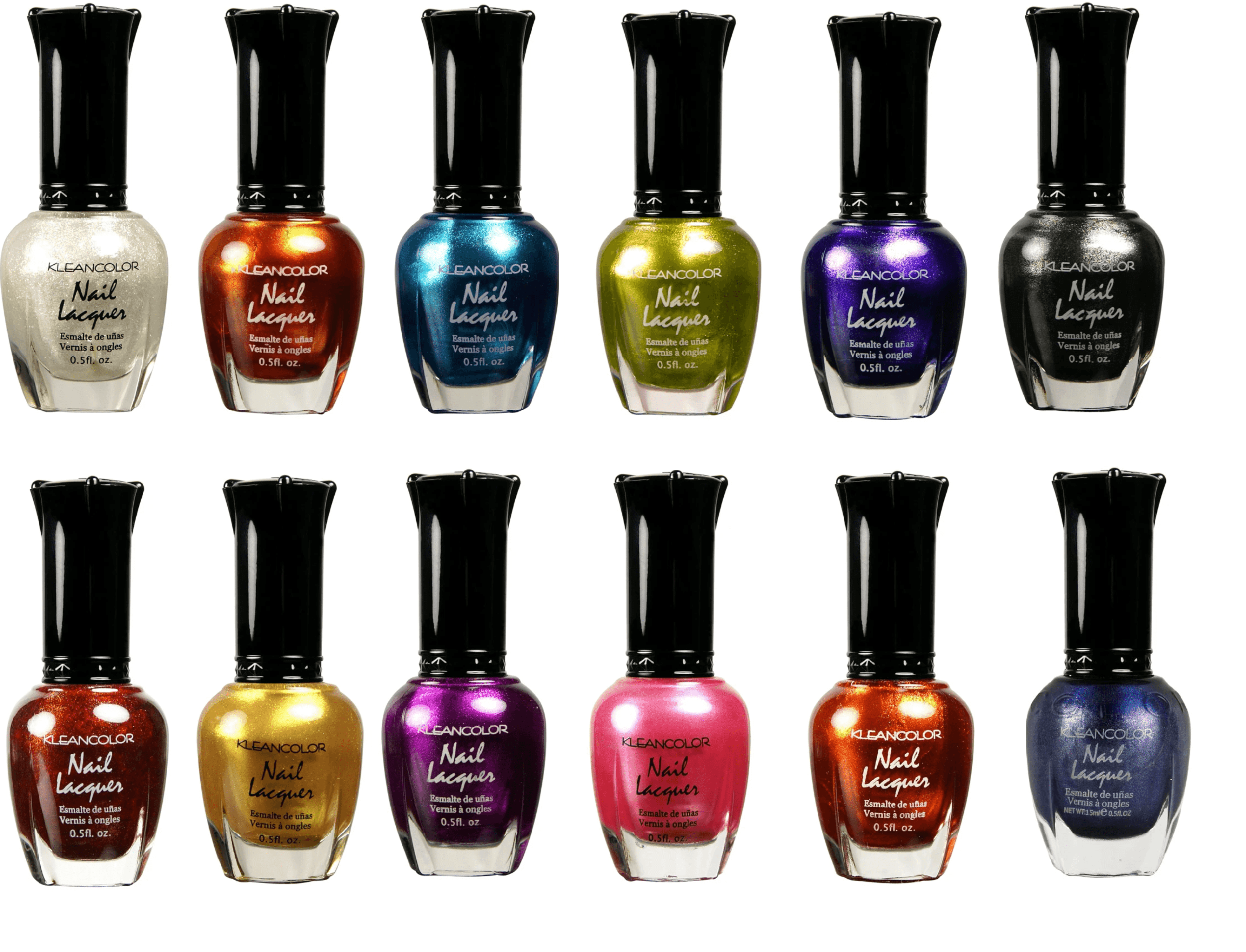 metallic nail polish