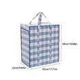 thumbnail image 3 of Vacemry Sac de Rangement 3 Pcs Sac à Lessive Polyvalent, Organisateur de Vêtements Bagage Valise Étanche Anti-Humidité, Lavable Réutilisable Rangement de Voyage pour Couvertures Couettes Meubles Garde-Robe Garage, 3 of 8