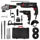 thumbnail image 1 of Kit Taladro Rotomartillo Esmeriladora Accesorios Foreman FO2470, 1 of 10