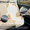 thumbnail image 2 of Siivton Car Seat Protector for Child Car Seat, Car Seat Cushion for Leather and Fabric Seats, 2 Mesh Pockets, Non-Slip Bottom, Waterproof Protectors for Vehicles Baby Pets (2 Pack), 2 of 8