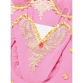 thumbnail image 4 of YONGHS Girls Sequins Ballet Dance Tutu Dress Skirted Leotard Swan Ballerina Performance Costume Pink 12, 4 of 7