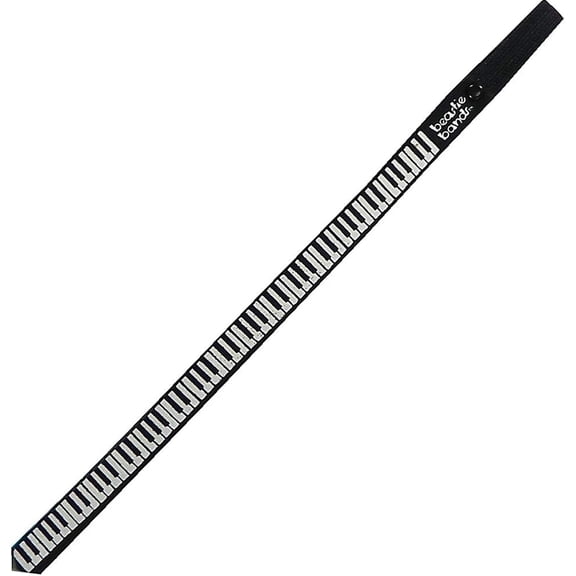 Beastie Bands Cat Collar Piano Keys Black