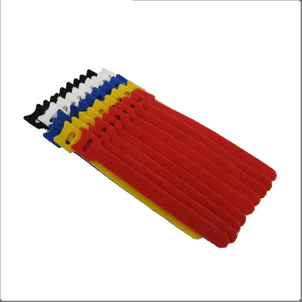 SelfGripping Cable Ties by WrapIt Storage, MultiColor, random color