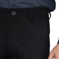 thumbnail image 4 of Pantalón Negro Regular Stretch De Algodón Con Bolsas Para Caballero, 4 of 5