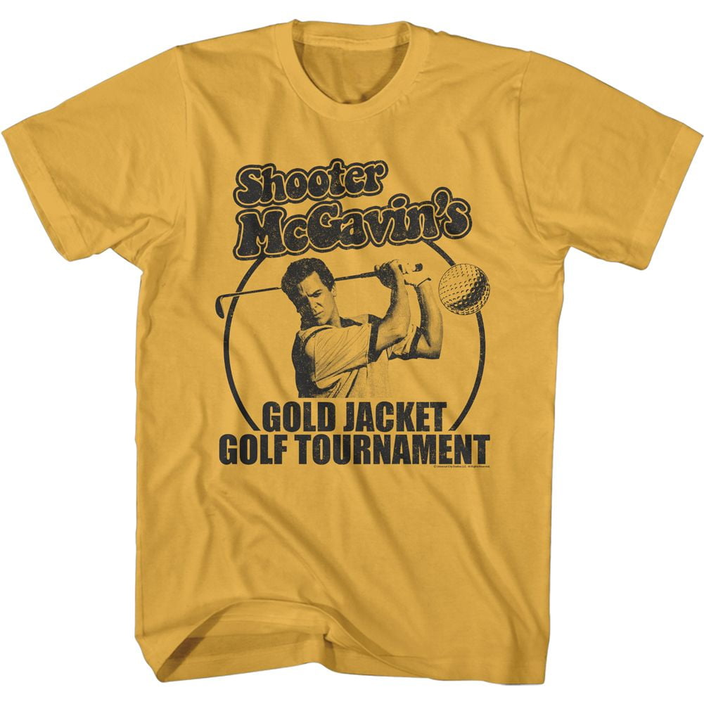 Happy Gilmore Gold Jacket Tourney Ginger Adult TShirt