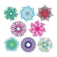 thumbnail image 3 of Geometric Drawing Spirograph Toy Set, 22-Piece Ruler Kit for Kids, Creative Art Patterns, Educational STEM Gift, Fun Mandala Designs, Spiral Artist Stencil Kit, Multi-Color, 3 of 8
